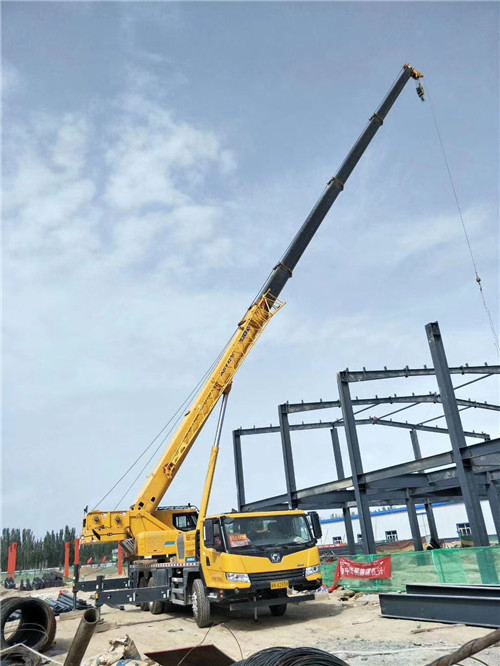 耀州区超高层建筑钢结构吊装案例